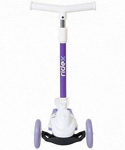 Самокат 3-х колесный Ridex 3D Robin 120/90 мм white