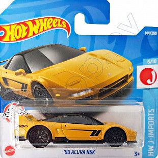 Машинка Hot Wheels Базовой коллекции '90 Acura NSX 144/250 (5785 HCX58) mainline 2022