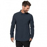 Рубашка мужская Jack Wolfskin Jwp Ls Shirt M night blue