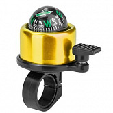 Велозвонок RT Компас 14А-02/210101 black/gold