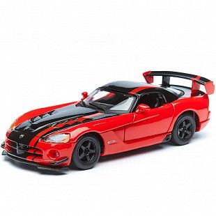 Коллекционная машина Bburago 1:24 Dodge Viper SRT/10 (18-22114) red