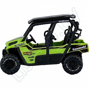 Квадроцикл Maisto 1:32 Kawasaki-Teryx4 (21087) green