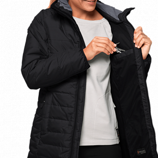 Пальто женское Jack Wolfskin Maryland Coat black