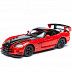 Коллекционная машина Bburago 1:24 Dodge Viper SRT/10 (18-22114) red