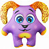 Мягкая игрушка Мнушки Баран фиолетовый Аи02жив14