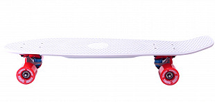 Penny board (пенни борд) Y-Scoo Big Fishskateboard 27 402-W White-Red