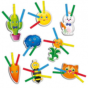 Игра с прищепками Vladi Toys Смешная компания VT5303-06