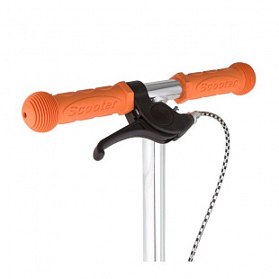 Самокат-кикборд Novatrack RainBow Подростковый Orange 120B.RAINBOW.OR8