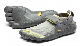 Мокасины Vibram Fivefingers Kso Evo M grey/lemon/beige