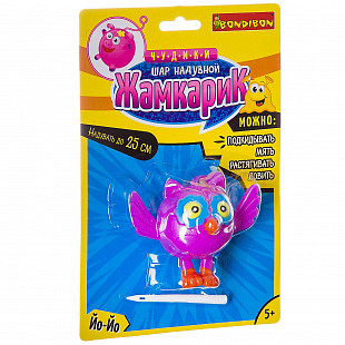 Надувной шар Bondibon Чудики Жамкарик Сова ВВ2499