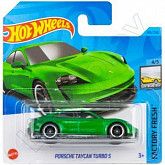 Машинка Hot Wheels Базовой коллекции Porsche Taycan Turbo S 149/250 (5785 HKJ31) mainline 2023