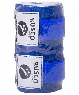 Бинт боксерский Rusco 2,5 м blue