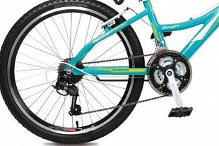 Велосипед Stinger Galaxy 24" 24AHV.GALAX.11GN7 Green/Turquoise