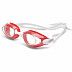 Очки для плавания Atemi B402 white/red Очки для плавания Atemi B402 white/red