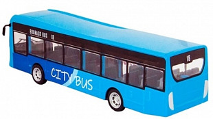 Модель автобуса Bburago Городской 18-32102 blue/light blue