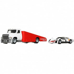 Машинка Hot Wheels Premium '66 Porsche 906 & Carry On HRV47 (FLF56 HRV47)