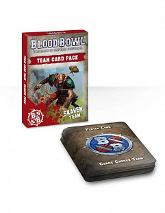 Карточная игра Games Workshop Warhammer Blood Bowl: Skaven Team Cards ENG