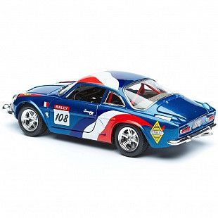 Коллекционная машина Bburago 1:24 Alpine Renault A110 1600S (18-22022)