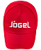 Бейсболка Jogel хлопок JC-1701-021 red/white