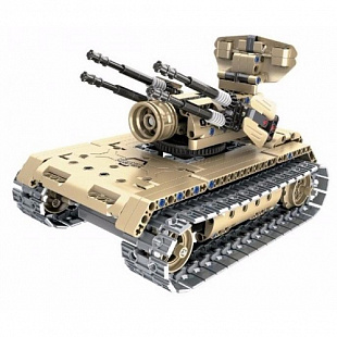 Конструктор Qihui Зенитный танк 8012 на радиоуправлении