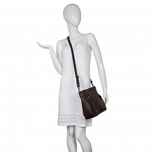 Женская сумка Pola 98362 dark brown