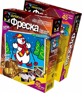 Творческий набор Fantazer 67763 Фреска «Снеговик» 407013