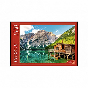 Пазл Рыжий Кот Лондон. Альпы. Озеро Брайес 1500 ГИ1500-8464