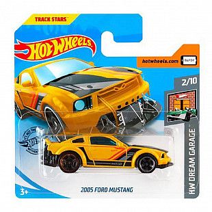 Машинка Hot Wheels Базовой коллекции 2005 Ford Mustang 2/10 (5785 GHC22)