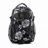 Городской рюкзак Polar 80066 black/flower