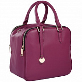 Женская сумка из кожи Pola 9029 dark pink