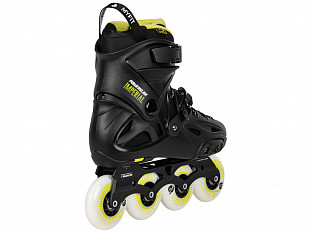 Роликовые коньки Powerslide Imperial One 80 908376 black/yellow