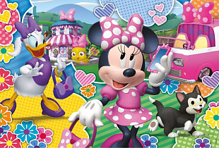 Мозаика Clementoni Помощница Минни 2х20 шт 24750