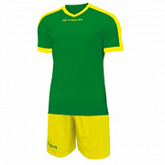 Футбольная форма Givova Revolution KITC59 green/yellow