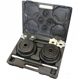 Набор гантелей USA Style SS-LDBS-213-D25 black
