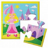 Набор игрушек для купания Мега-Пазлы Принцессы 14093