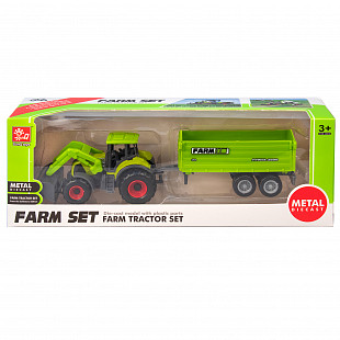 Игрушка Трактор Qunxing Toys Фермерский SQ82002-2 1шт. (в ассортименте)