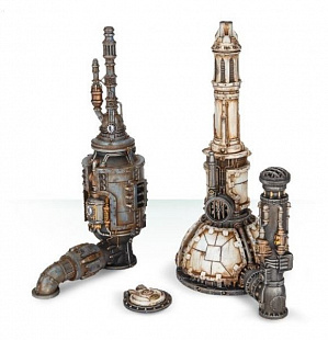 Миниатюры Warhammer 40.000 Games Workshop Promethium Refiner 64-68