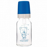 Бутылочка Canpol babies Мишка Стеклянная 120 мл 42/102 Blue