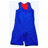 Трико борцовское двухсторонее blue