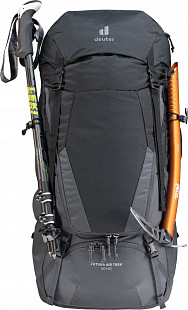 Рюкзак Deuter Futura Air Trek 50+10 3402121-7403 black/graphite (2021)