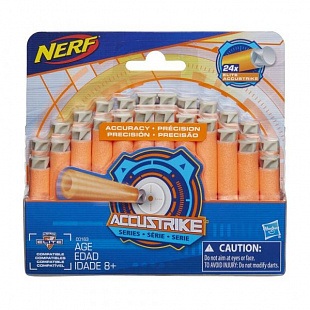Комплект стрел Nerf Аккустрайк 24 шт. (C0163)