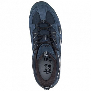 Полуботинки женские Jack Wolfskin Vojo Hike 2 Texapore Low W Night Blue