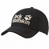 Бейсболка Jack Wolfskin Felt Base Cap 1903791 white