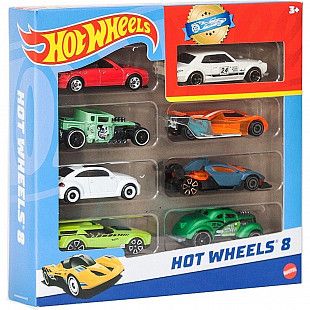 Набор машинок Hot Wheels 8 шт. (HPV78 №6)