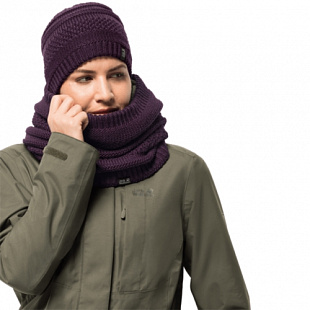 Шапка женская Jack Wolfskin White Rock Cap Women aubergine
