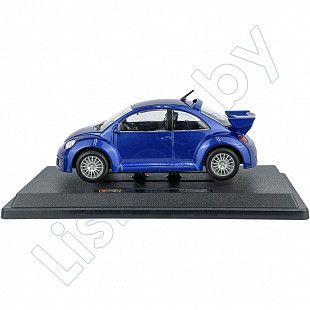 Машинка Bburago 1:24 VW New Beetle RSI (18-22125) blue
