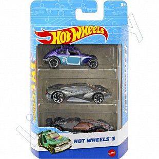 Набор машинок Hot Wheels 3 шт. (K5904 №120)