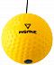 Мяч боевой Insane IN22-FB100 на резинке yellow