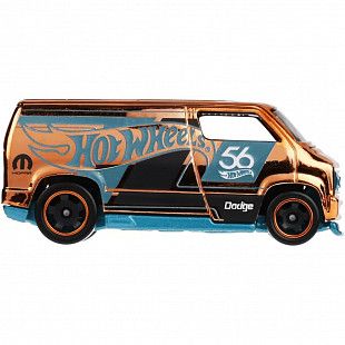 Машинка Hot Wheels Custom '77 Dodge Van  6/6 (HDH54 HVX09)