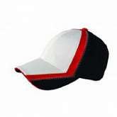 Бейсболка Race CO40306 Black/Red/White